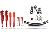 Pedders Heavy Duty Load Carrying and Towing Suspension kit. With Supplementary air bags & Assembled struts.Ford Ranger, PX image 0