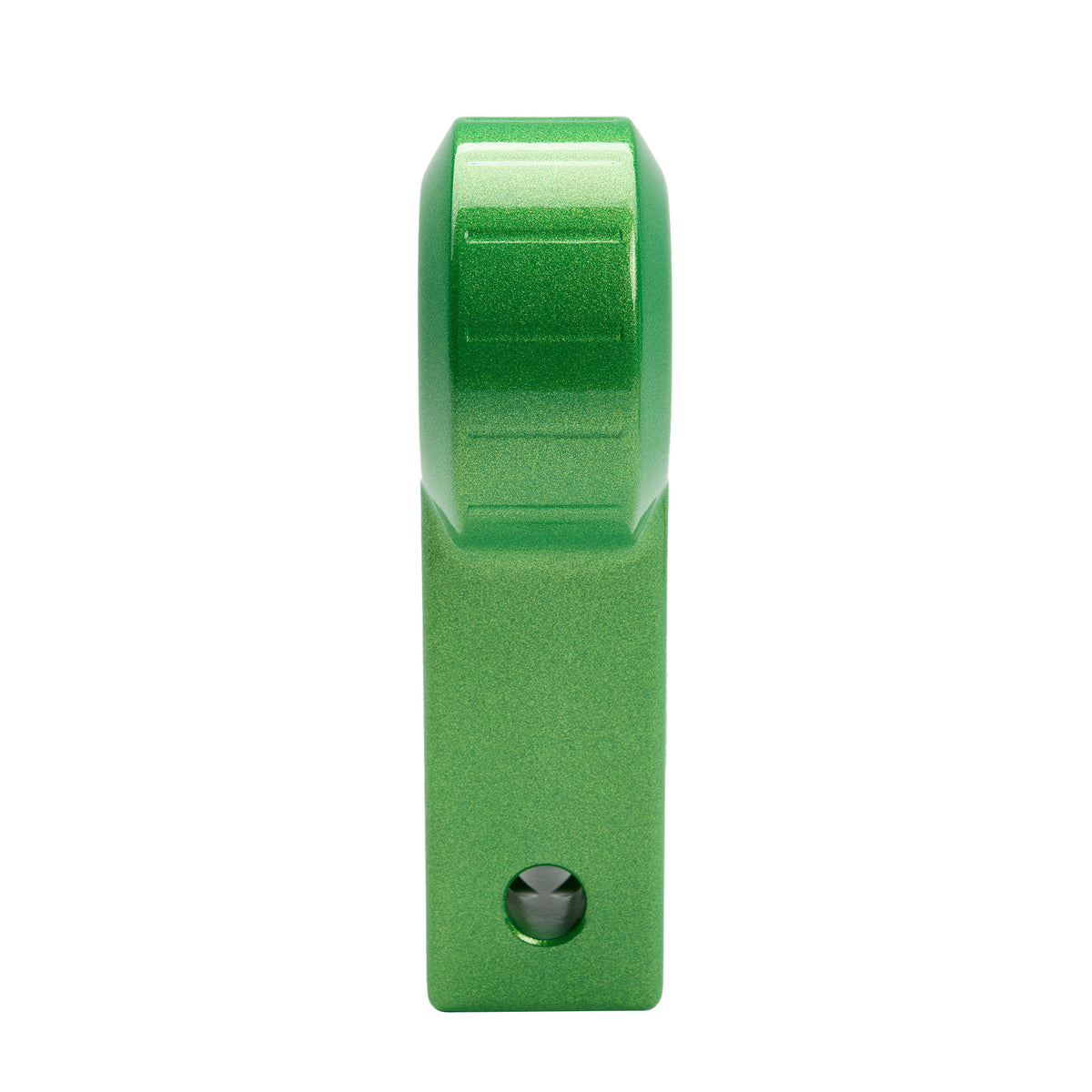 7075 Aluminium Rope Friendly Recovery Hitch - Green Prismatic image 1
