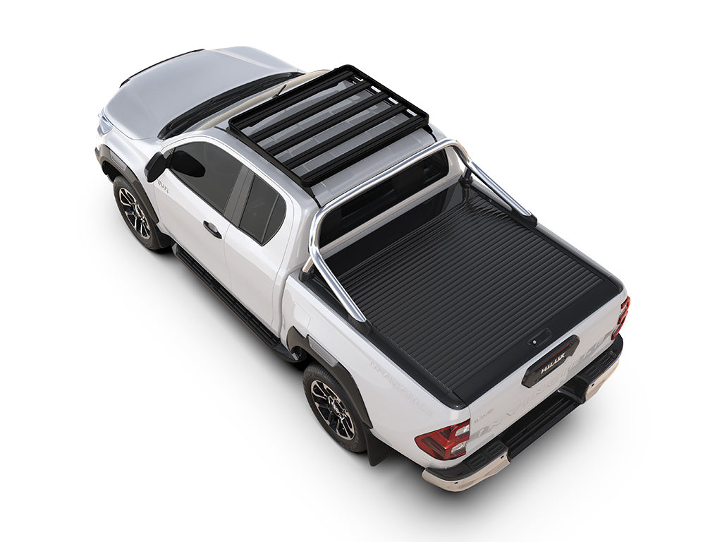 Toyota Hilux Revo Extended Cab (2016-Current) Slimline II Roof Rack Kit / Low Profile image 1
