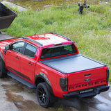 EGR RollTrac Electric Black Roller Tonneau Cover Ford Ranger Limited/XLT Mk5-7 (2012-2022) Double Cab image 0