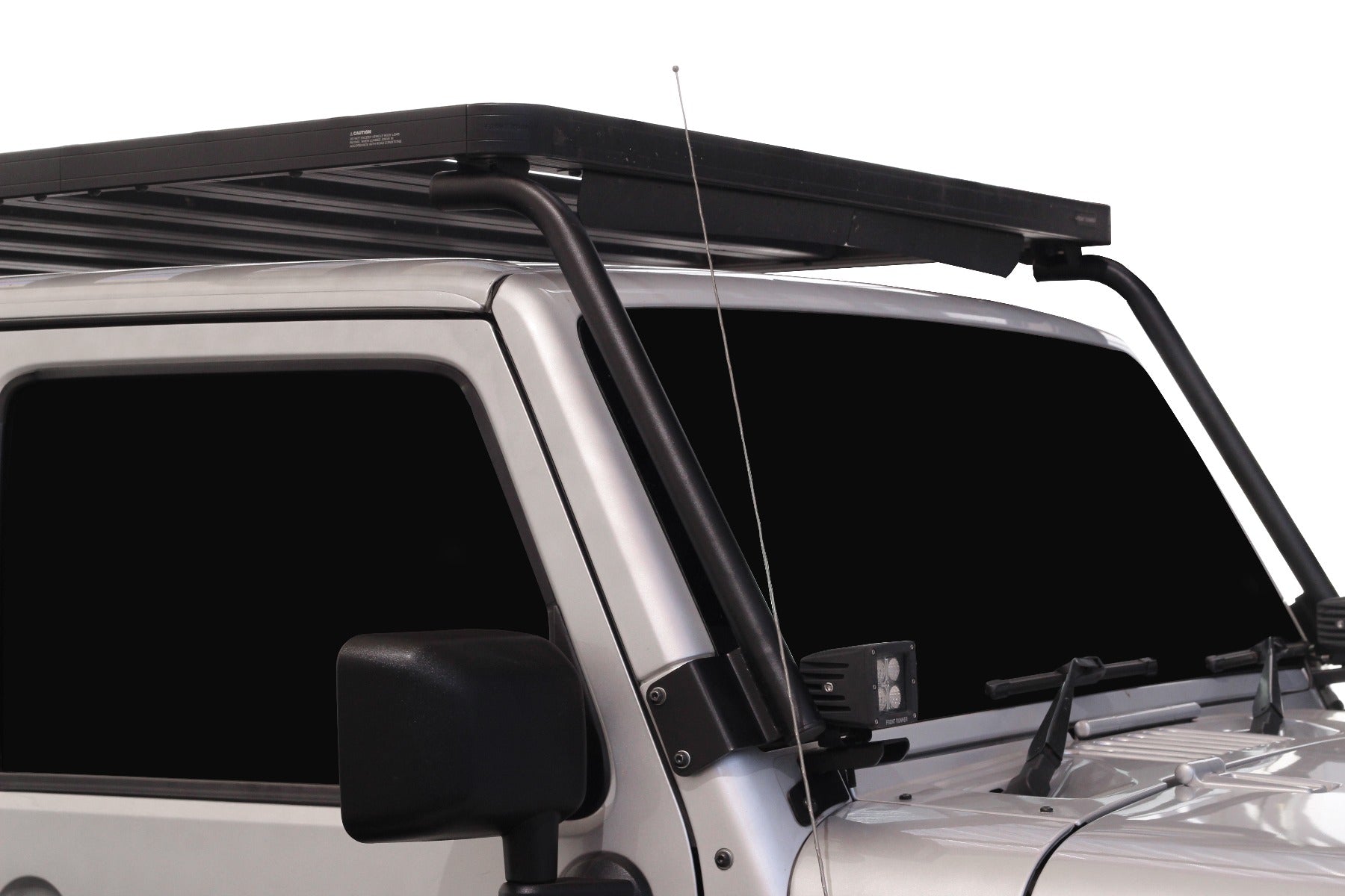 Jeep Wrangler JK 2 Door (2007-2018) Extreme Slimline II Roof Rack Kit image 2