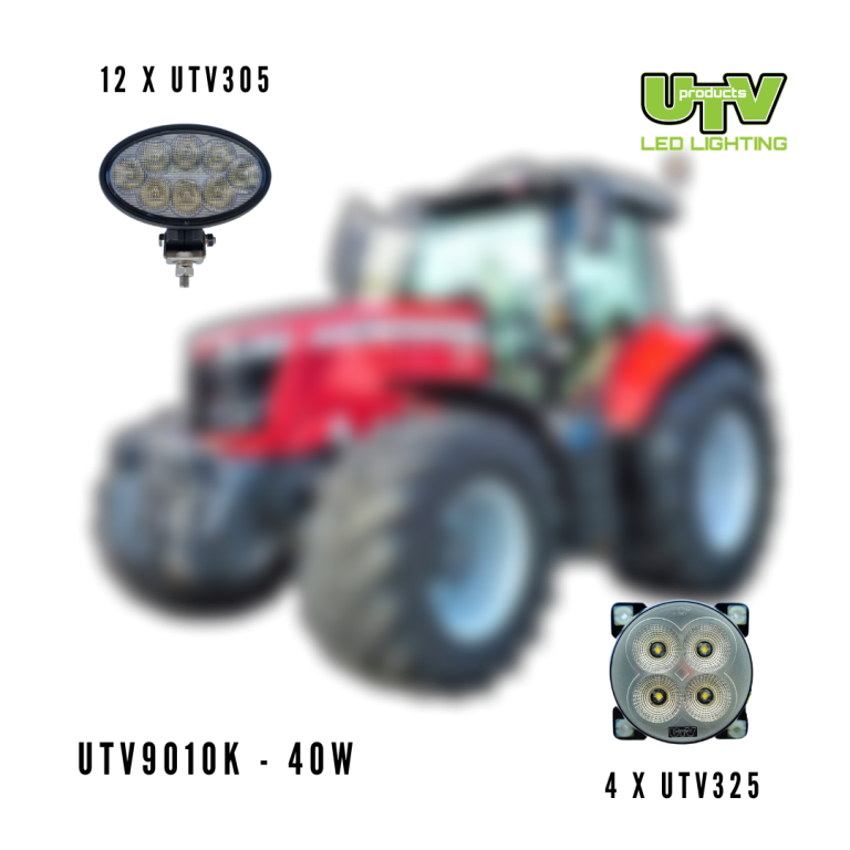 UTV Massey Ferguson Work Light Kit UTV9010K-40W image 0