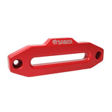 Saber Offroad Aluminium Anodised Fairlead – Cerakote Red image 1