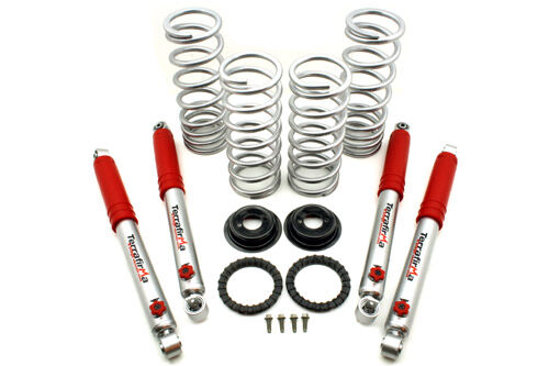 TF259 - 2" lift medium load air to coil conv kit with +3" 4 Stg Adj shocks Discovery 2 image 0