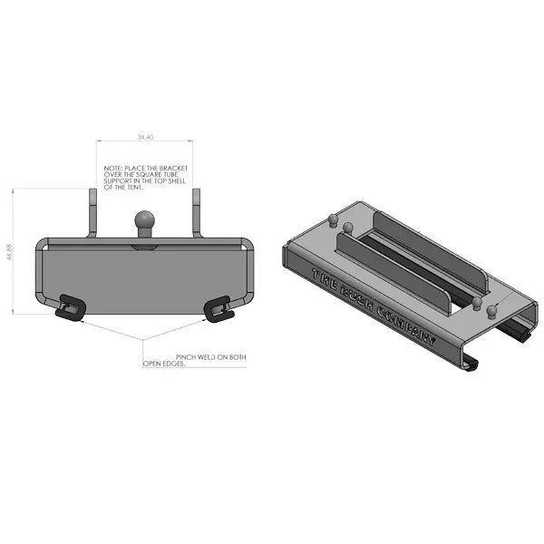 Sirocco 12V Fan Bracket image 1