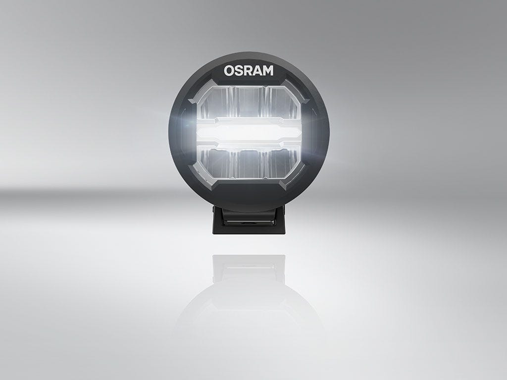 Osram 7in LED Light Round MX180-CB / 12V/24V / Combo Beam image 5