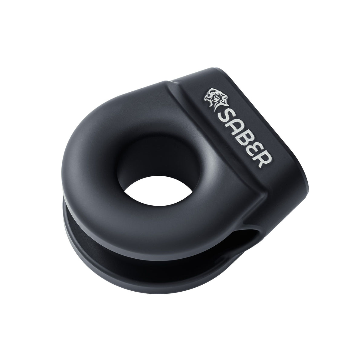 6061 Aluminium Spliced Winch Thimble UPDATED DESIGN - Cerakote Black image 0