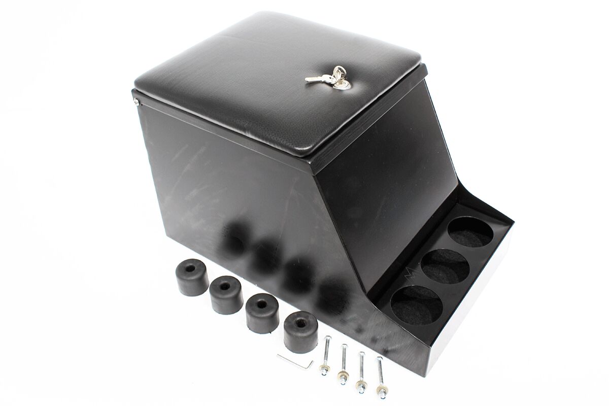 TF2662SEC - TERRAFIRMA SECURITY METAL CUBBY BOX BLACK- DEFENDER image 0