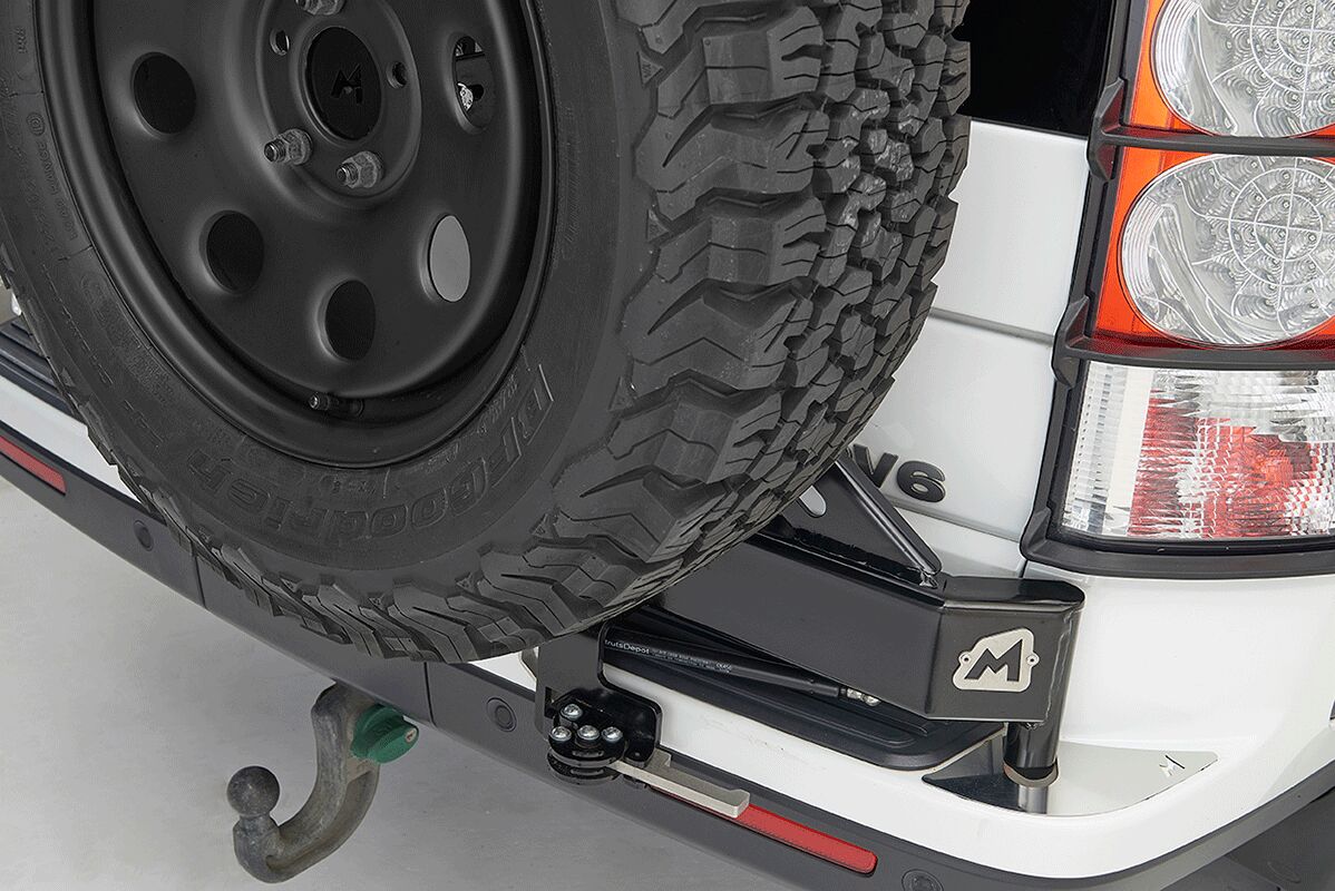 TF053 - Swing away spare wheel carrier for Discovery 3 and 4 image 3