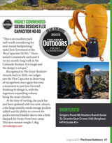 Sierra Designs Flex Capacitor 40L-60L Rucksack - M/L - Butterscotch