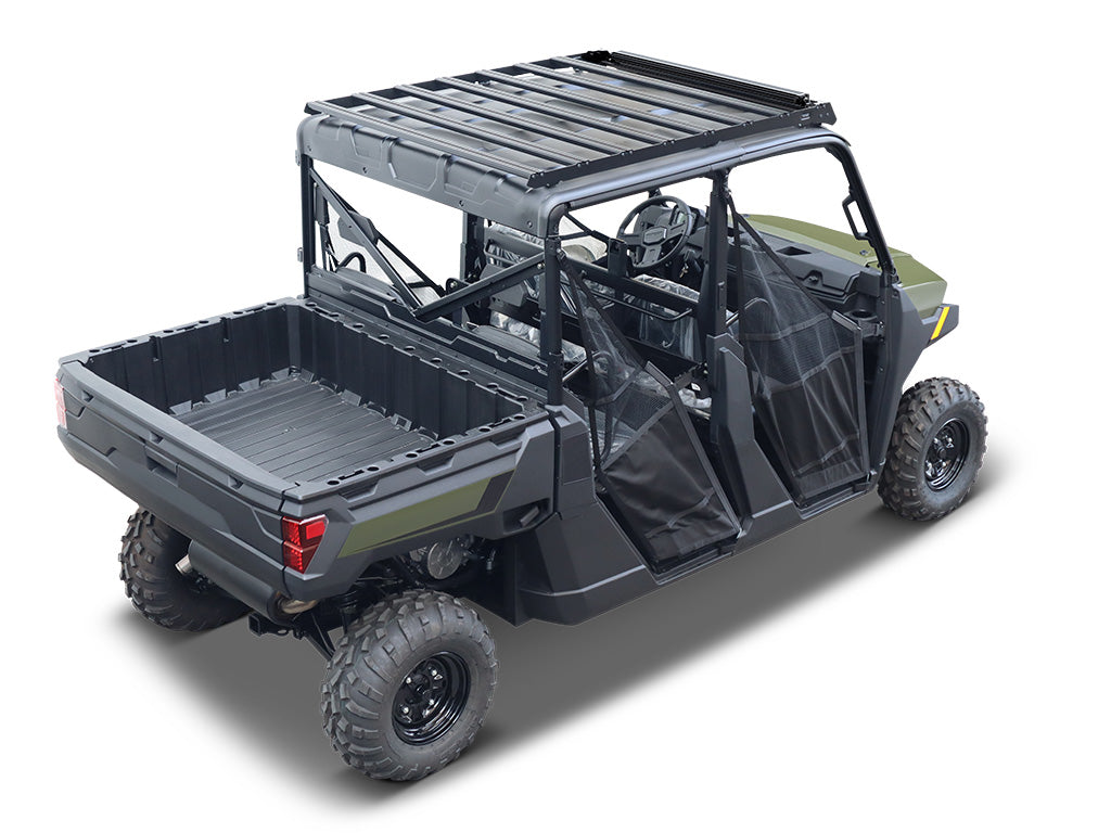 Polaris Ranger Crew Cab (2018-Current) Slimsport Roof Rack Kit / Lightbar Ready image 1