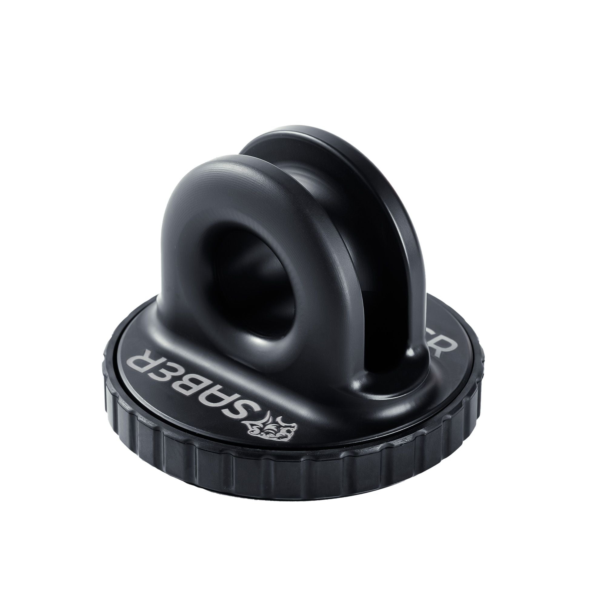 6061 Aluminium Spliced Winch Thimble PRO - Cerakote Black image 0