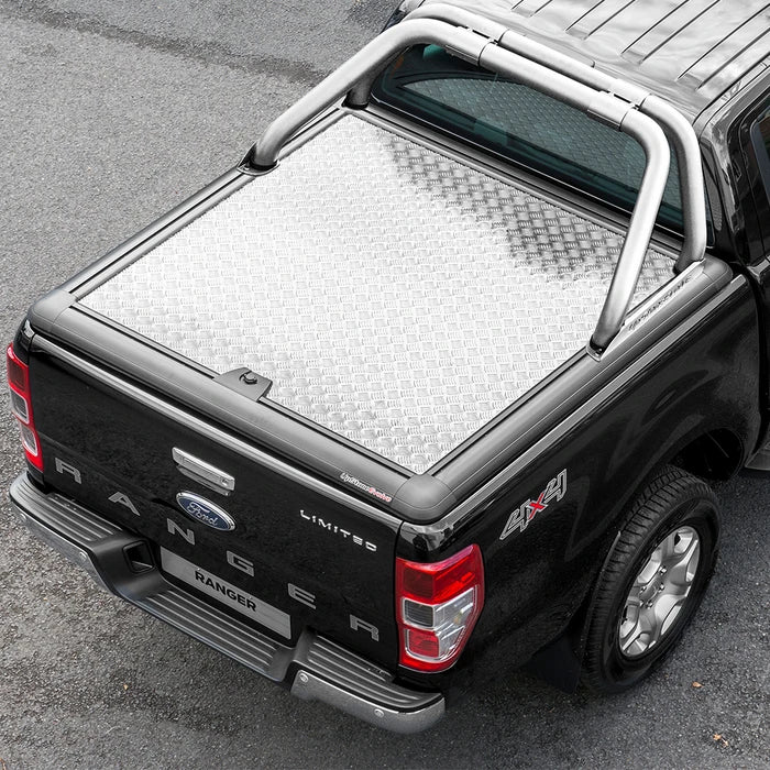 Truckman Aluminium Lift-Up Tonneau Cover & Roll Bar Ford Ranger Mk5-7 (2012 Onwards) Extra Cab image 0