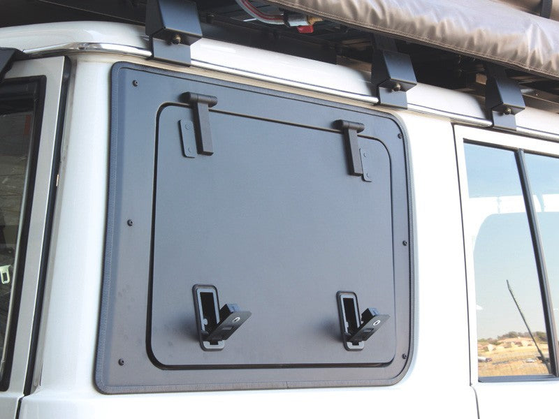 Toyota Land Cruiser 76 Gullwing Window / Right Hand Side Aluminium image 3