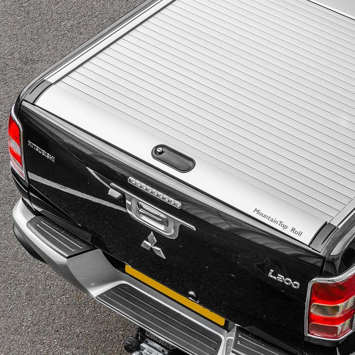 Mountain Top Tonneau Cover Roller Shutter (Silver) Mitsubishi L200 Mk8-9 (2015 Onwards) Extra Cab image 1