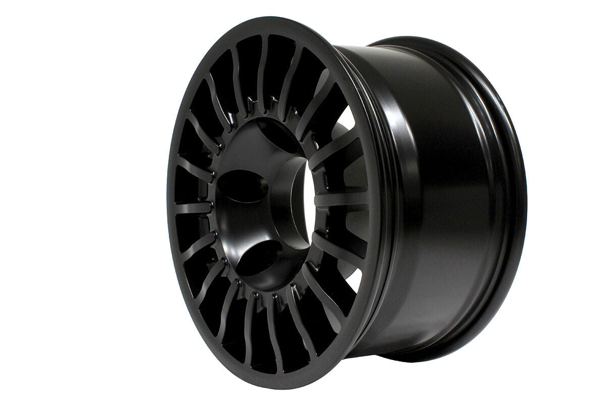 TF161B - WINRACE T 8 X16 BLACK ALLOY WHEEL From TERRAFIRMA image 1
