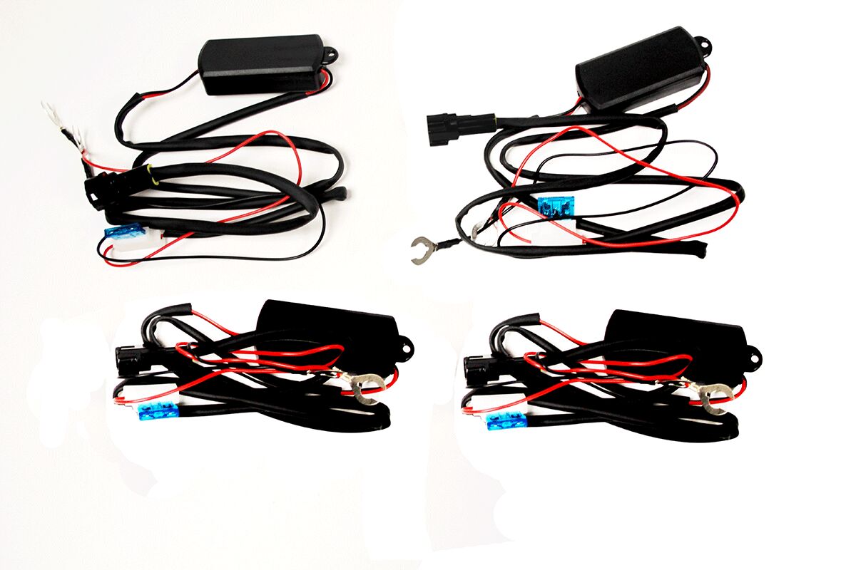TF056 - Skeleton 4 LED front bumper for Defenders image 1
