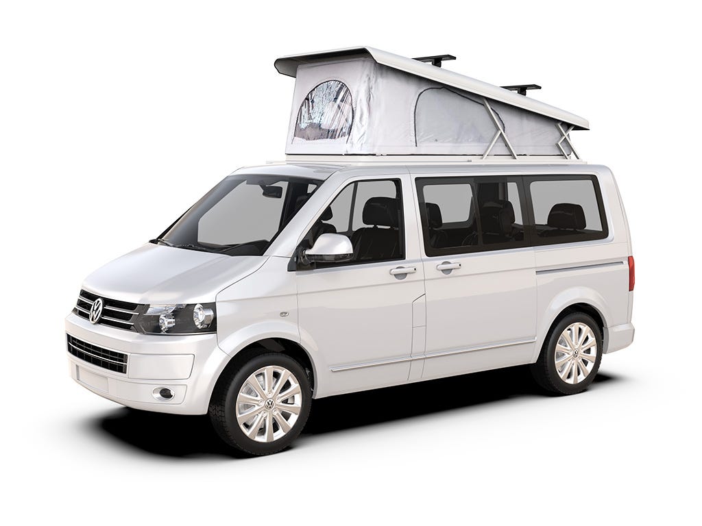 Volkswagen T5/T6 Kombi (2003-Current) w/SCA Pop Top Roof Load Bar Kit image 0