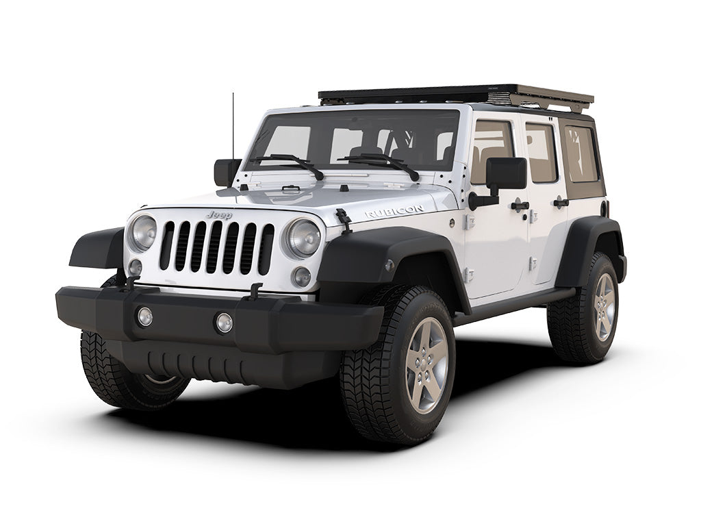 Jeep Wrangler JKU 4 Door (2007-2018) Extreme Pro Slimline II Roof Rack Kit image 0