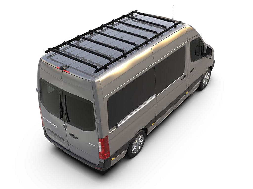 Mercedes-Benz Sprinter (L2H2/144in MWB/High Roof) (2006-Current) Slimpro Van Rack Kit image 1