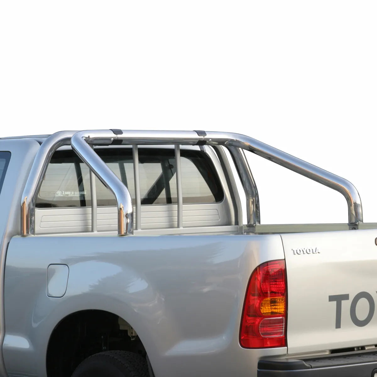 Roll Bar SINGLE 76mm Stainless Mach for Toyota Hilux (2011 on) image 0