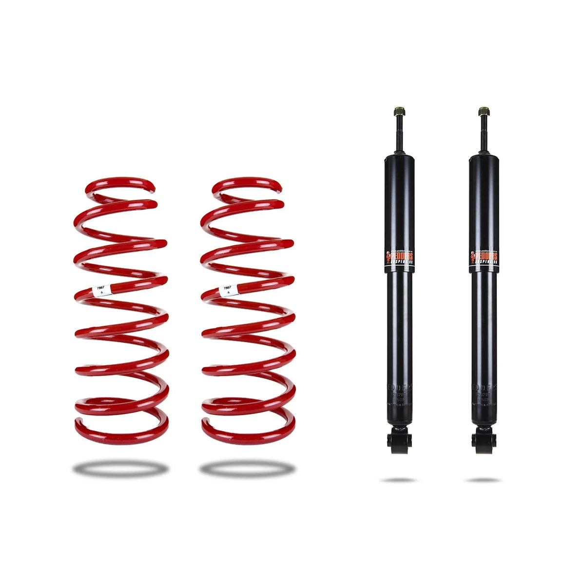 Pedders Rear Suspension Conversion Kit. Heavy duty / raised. Kia Sorento 2007 (July)-2009 image 0