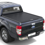 Mountain Top Black Roller Shutter Tonneau Cover Ford Ranger Wildtrak Mk5-7 (2012-2022) Extra Cab image 0