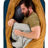 Kelty Eclipse 35°F (1°C) Synthetic Sleeping Bag - Long - Woodthrush / Turtledove / Green Gables