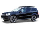 Mercedes-Benz GL (X164) (2006-2012) Slimline II Roof Rail Rack Kit image 0