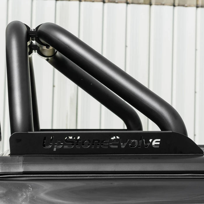 Truckman Aluminium Lift-Up Tonneau Cover (Black) & Roll Bar Toyota Hilux Mk8-9 (2016 Onwards) Double Cab image 4