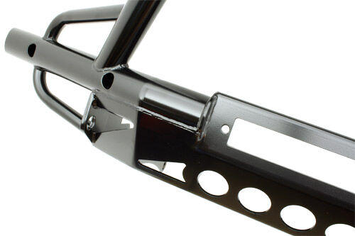 TF001AC - Tubular winch bumper with A bar for Defenders without AC image 1