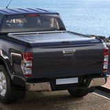 Mountain Top Style HD+ Chequered Aluminium Lift-Up Tonneau Cover Isuzu D-Max Mk4-5 (2012 - 2020) Double Cab image 1