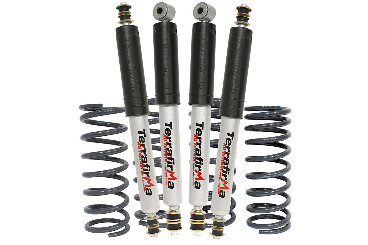 TF197 - Standard ride height heavy load suspension kit Defender 90 All Terrain shocks image 0