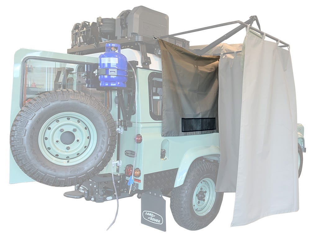 Shower Cubicle Curtain / Caddy image 0