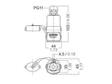 Waterproof Plug Connector / Horizontal image 3