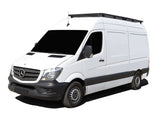 Mercedes-Benz Sprinter 2Gen/3Gen 170in/L3/LWB Wheelbase w/o OEM Tracks (2006-Current) Slimline II Roof Rack Kit / Tall image 1