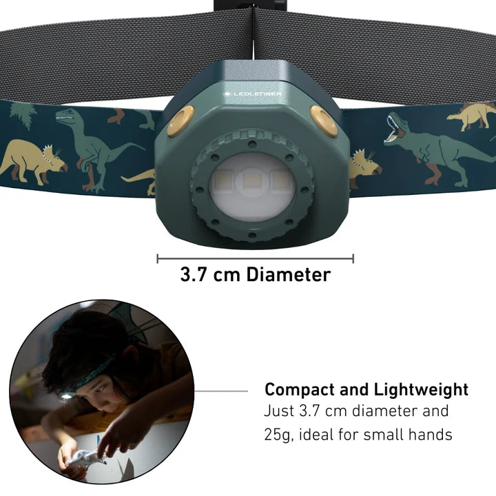 LEDLENSER KidLED4R Rechargeable Head Torch image 4