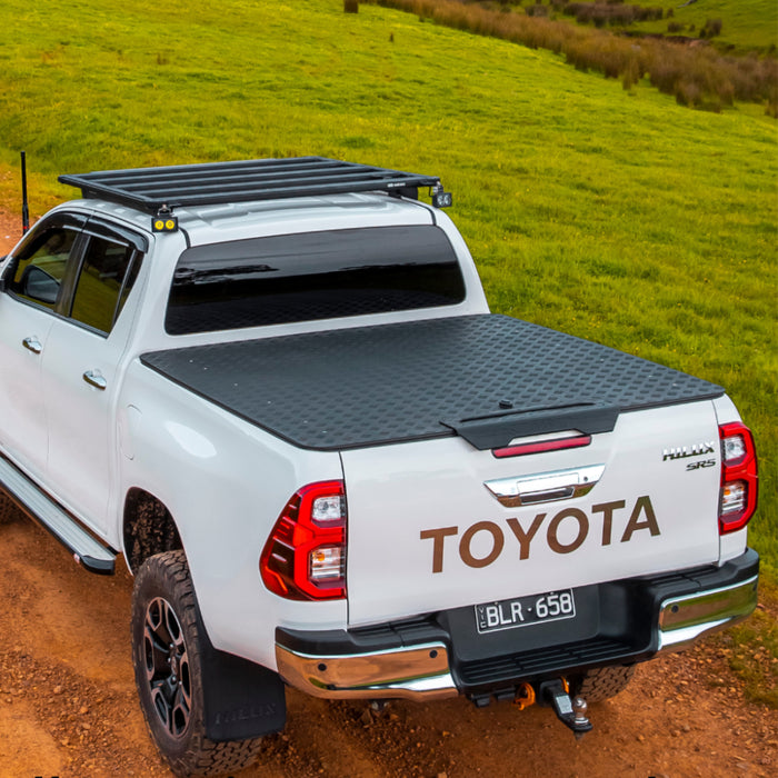 ARB HardLid Rigid Tonneau Cover Base Level Ford Ranger Mk8 (2023 Onwards) Double Cab image 0