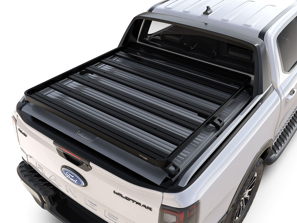 Ford Ranger T6.2 Wildtrak Double Cab w/OEM Roll Top (2022-Current) Slimline II Load Bed Rack Kit image 0