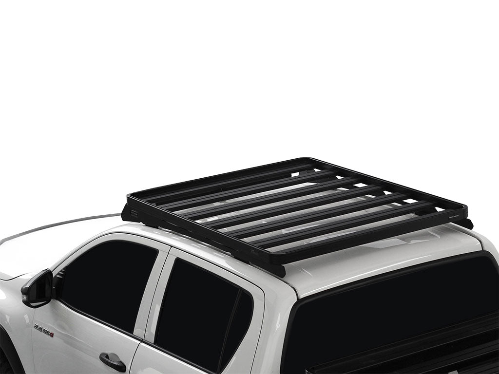 Toyota Hilux Revo DC (2016-2021) Slimline II Roof Rack Kit / Low Profile image 1