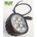 UTV310 Round LED Work Light Deutsch Connector 40W 3200 Lumen UTV310 image 2