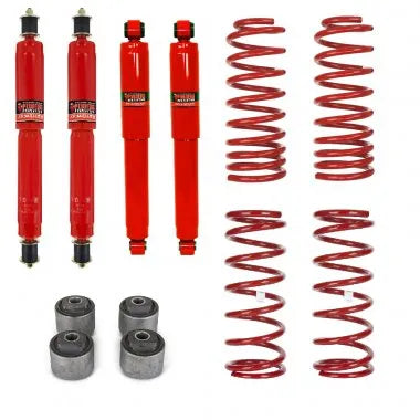 Pedders 2 Inch Suspension Lift Kit. With Foam Cell Shocks. Nissan Patrol, Y61, LWB, 2.8 Di ONLY image 0