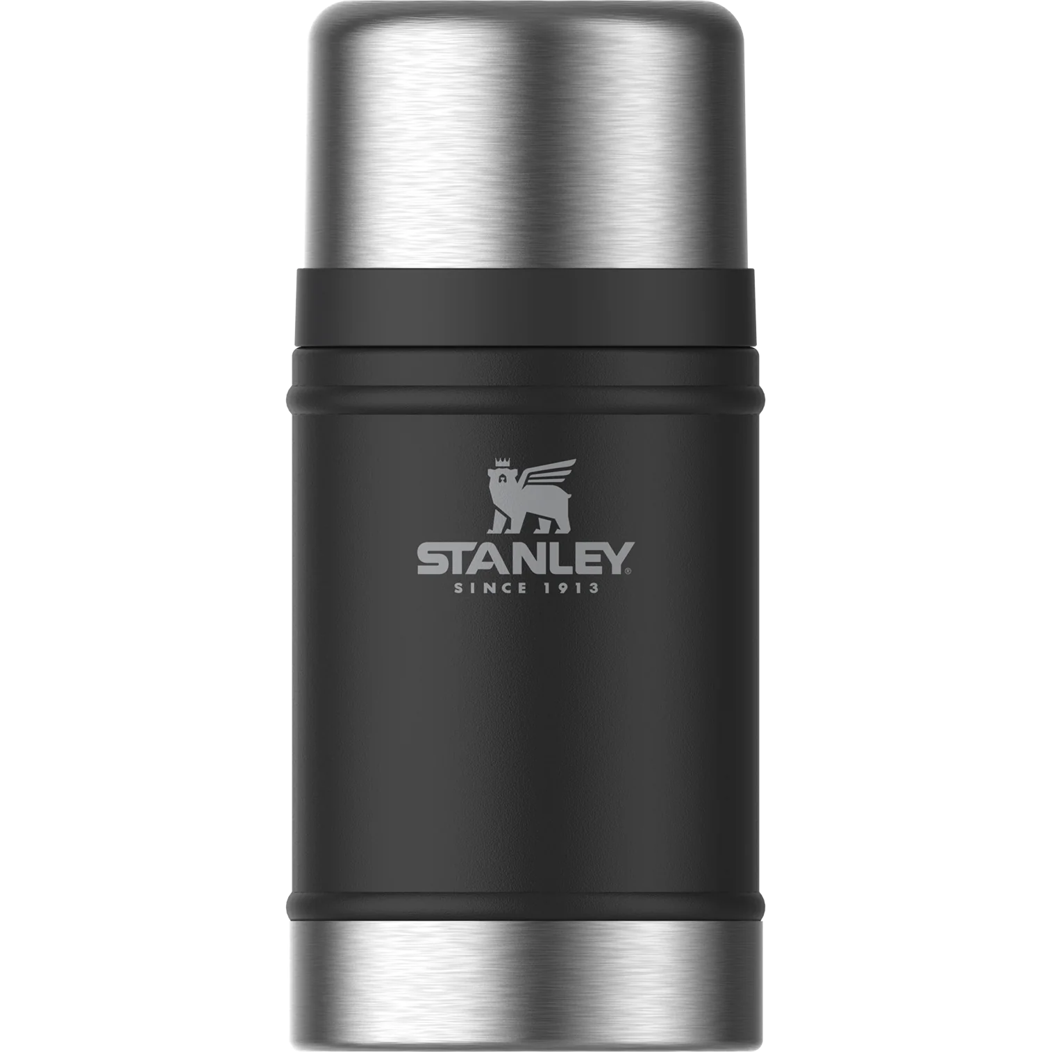 Stanley Classic Legendary Food Jar | 0.70L - Matte Black Pebble image 0