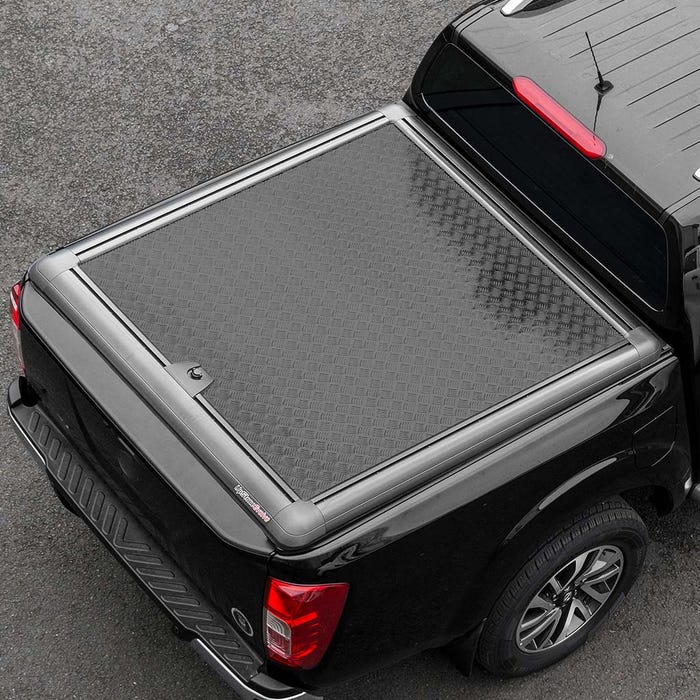 Truckman Aluminium Lift-Up Tonneau Cover (Black) Toyota Hilux Mk6-7 (2005 - 2016) Extra Cab image 0