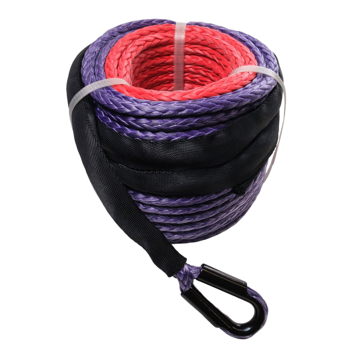 SaberPro® Double Braided 30M Winch Rope (blue) image 0