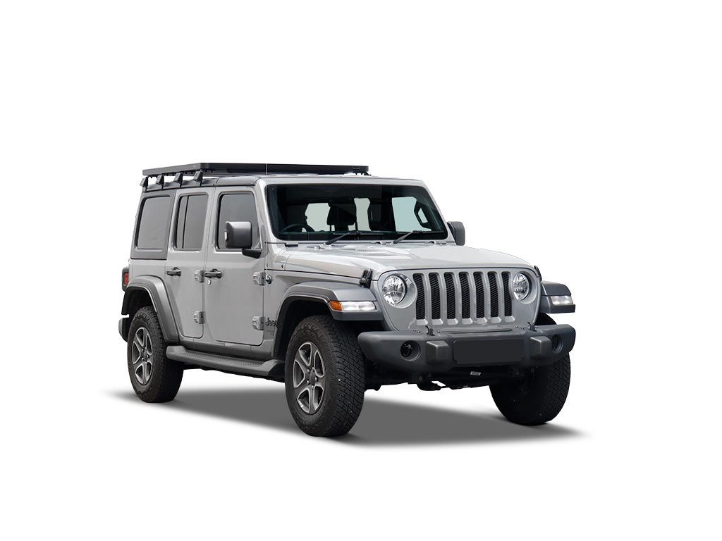 Jeep Wrangler 4xe (2021-Current) Slimline II 1/2 Roof Rack Kit image 0