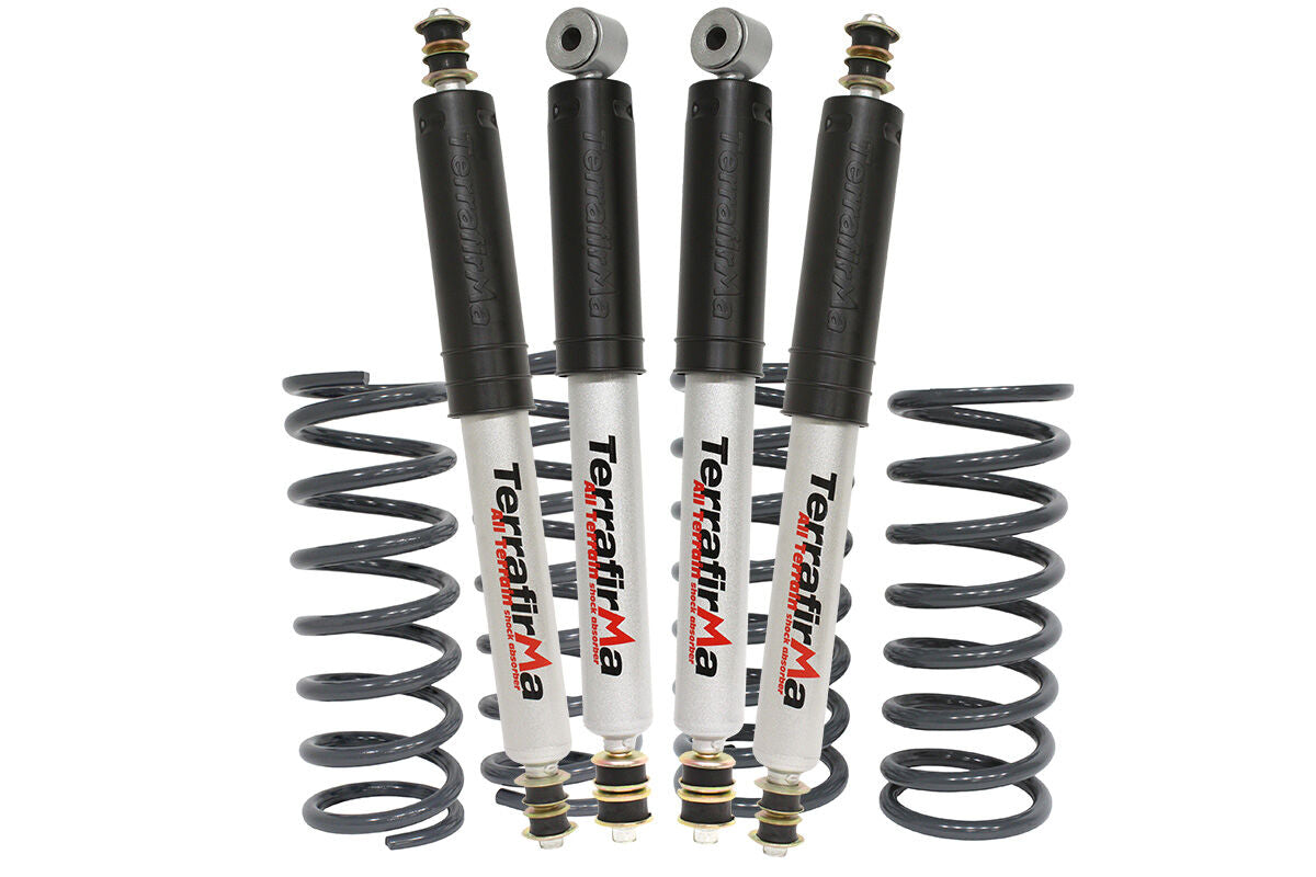 TF199 - Standard ride height heavy load suspension kit Defender 110 All Terrain shocks image 0