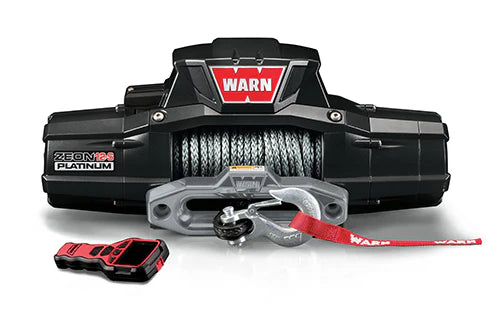 Warn Zeon Platinum 12K-S Winch with Synthetic Rope - 12V image 0
