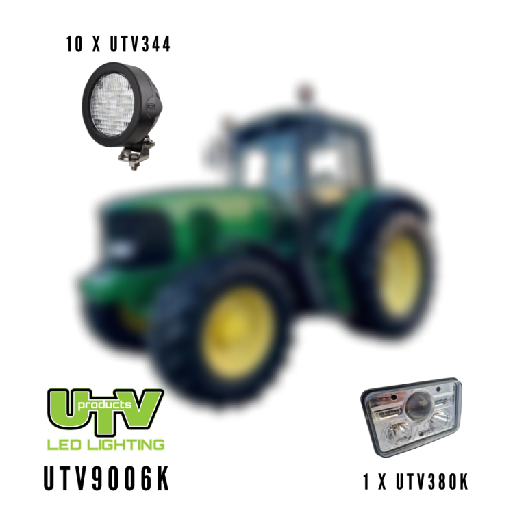 UTV John Deere 20 & 30 Series Standard Worklights & Headlights UTV9006K image 0