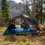 Kelty Cosmic Down 20°F (-7°C) 550-Fill Sleeping Bag - Short - Dark Blue/Pageant Blue